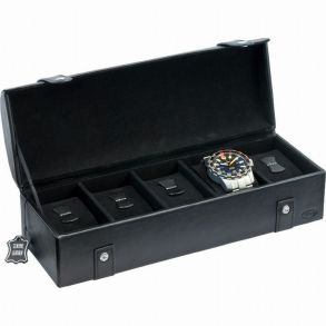 Beco Watch Box Brandon - Nahkalaatikko 5 kellon säilyttämiseen