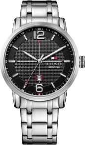 Tommy Hilfiger 1791215 TOMMY HILFIGER GEORGE HR SS LÆ SORT SKIVE 50M