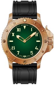 Nethuns 5.2.1.7.02 Swiss Made Limited Edition (299 pieces worldwide) Bronze Diver