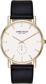 Carrie Taylor Lincoln Gold/White Black Leather