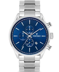 Vincero Chrono S Blue Steel Blu-SilM-S12