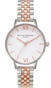 Olivia Burton White Dial Bracelet OB16MDW25