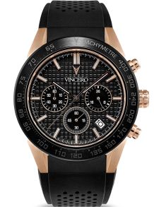 Vincero The Rogue Black + Rose Gold Rg-Bla-X06
