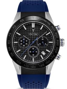 Vincero The Rogue Black + Blue Sil-Blu-X04