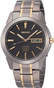 Seiko SGG735 SEIKO HR TITAN/DBL LÆ SG SO 10