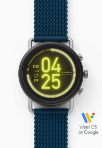 Skagen Falster 3 Blue Silicone Mesh SKT5203