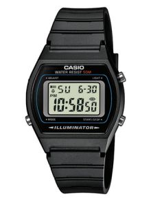 Musta digitaalikello Casiolta - Casio Classic Black W-202-1AVEF