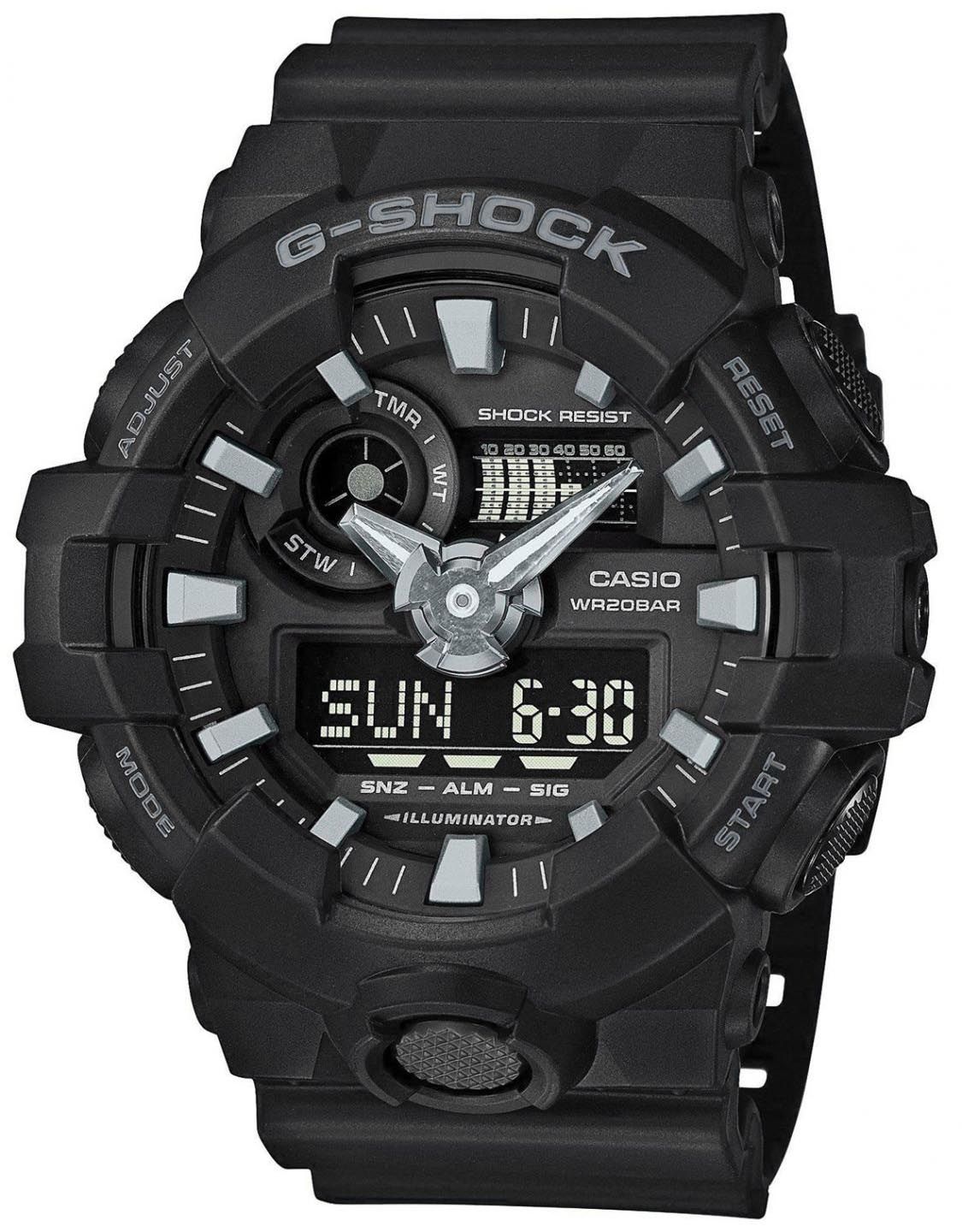 back of g shock watch